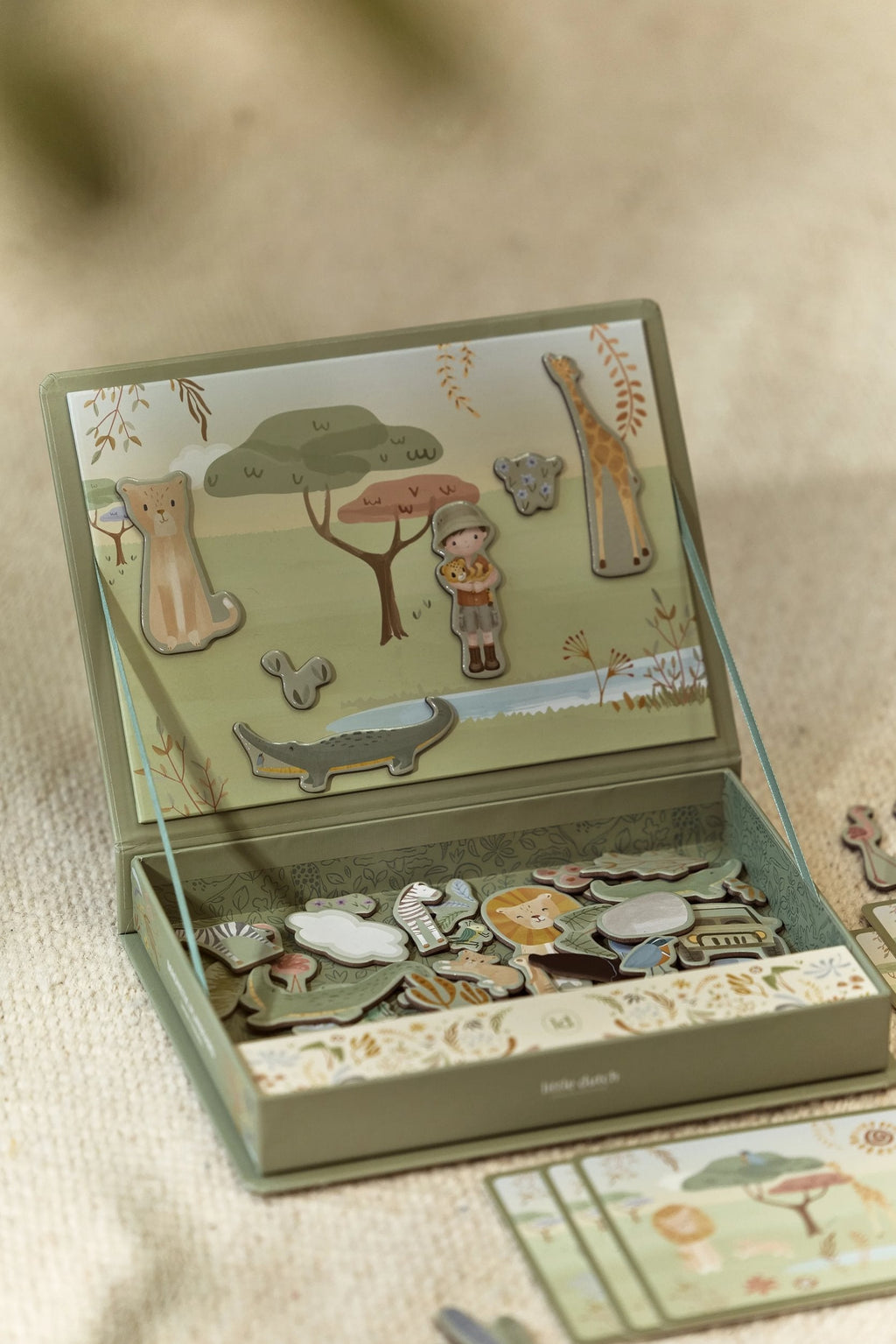 Little Dutch Magnetisch Speelbord Safari Friends