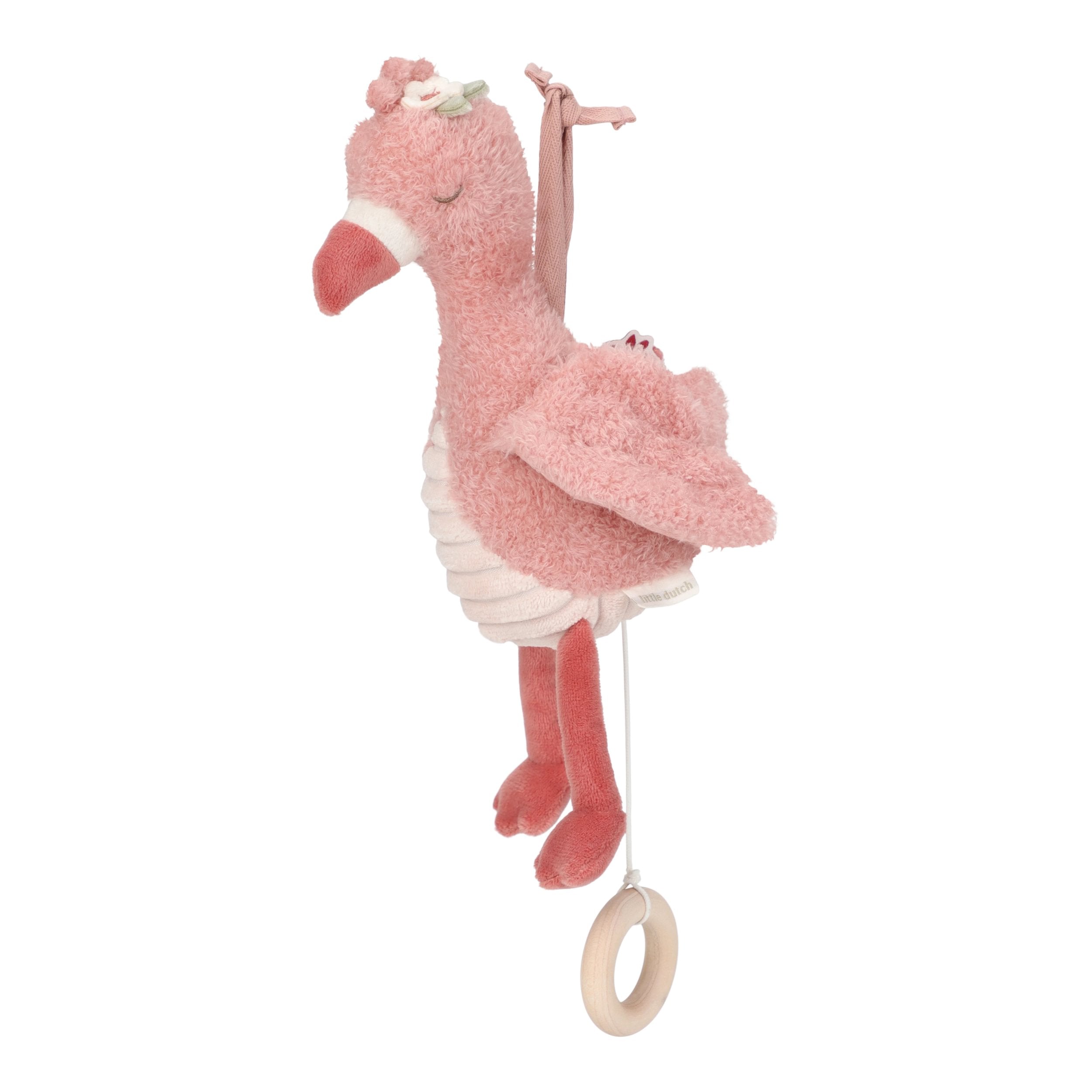 Little Dutch Muziekdoosje Safari Friends | Flamingo