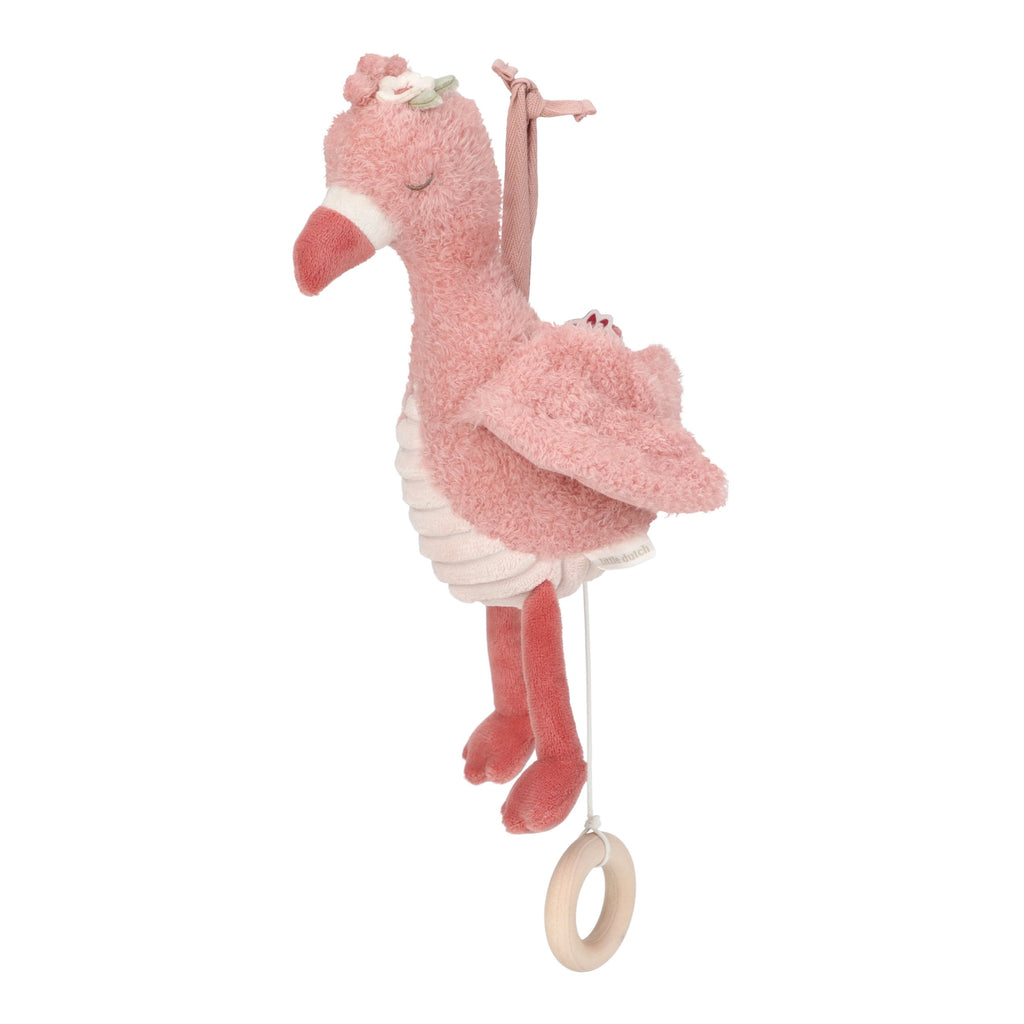 Little Dutch Muziekdoosje Safari Friends | Flamingo