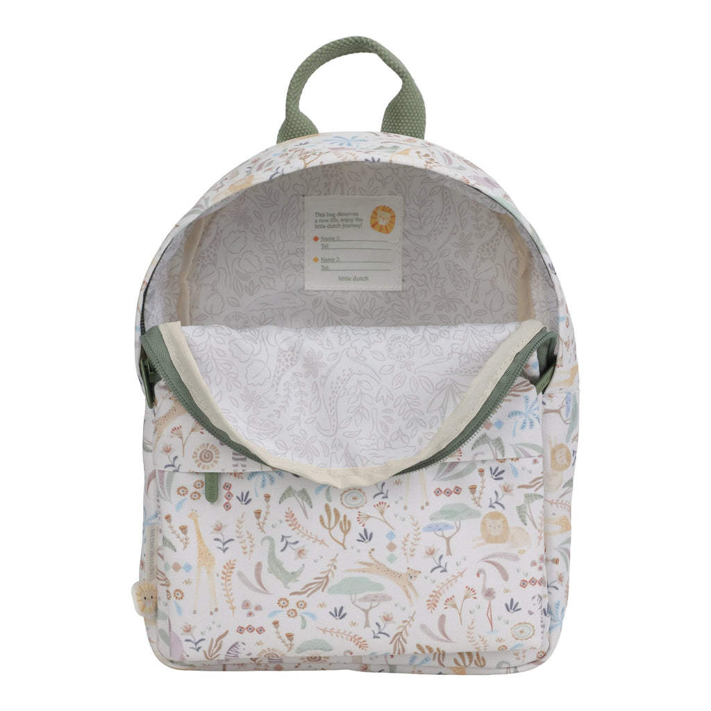 Little Dutch Rugzakje 29cm | Safari Friends