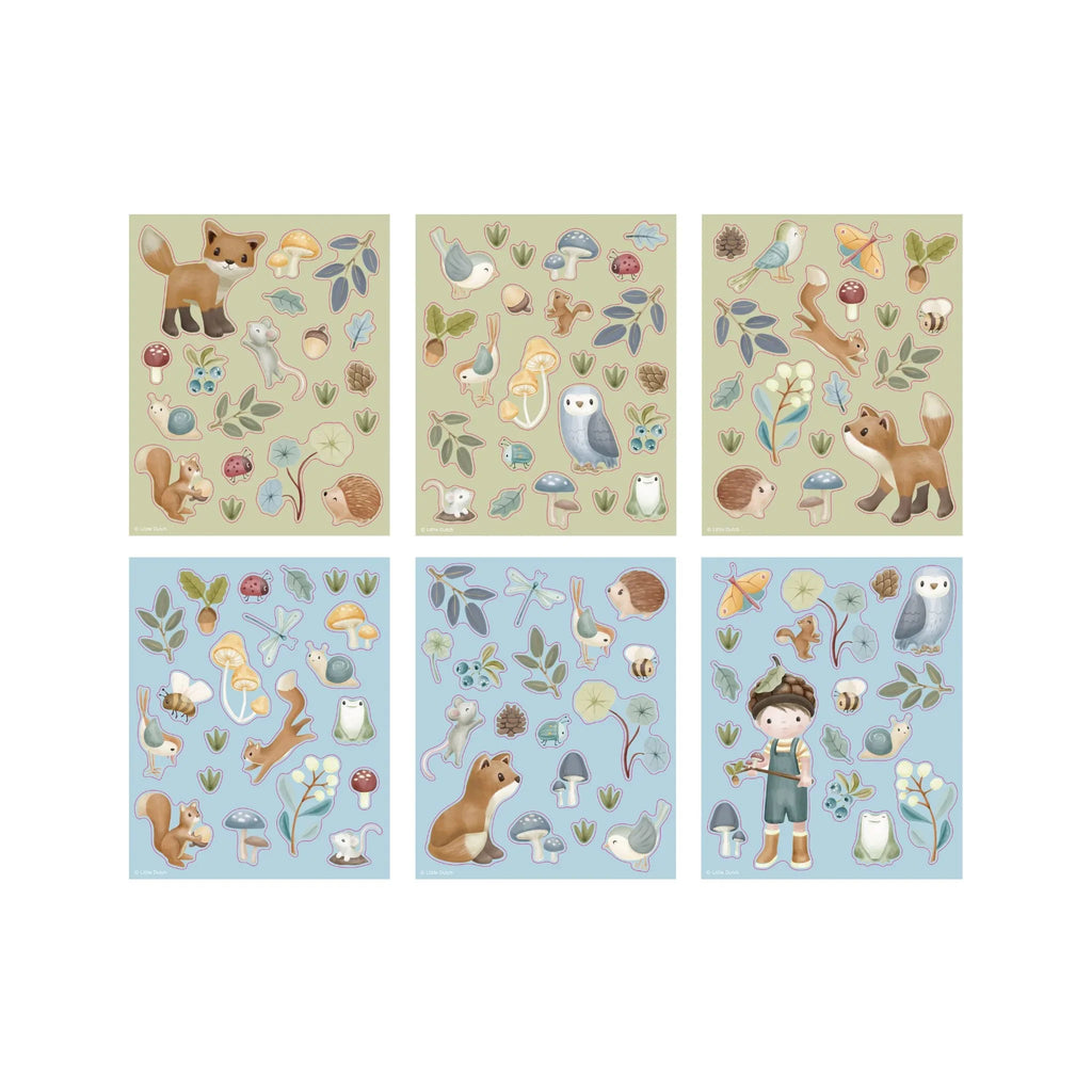 Little Dutch Stickerset Forest Friends twv €4.99