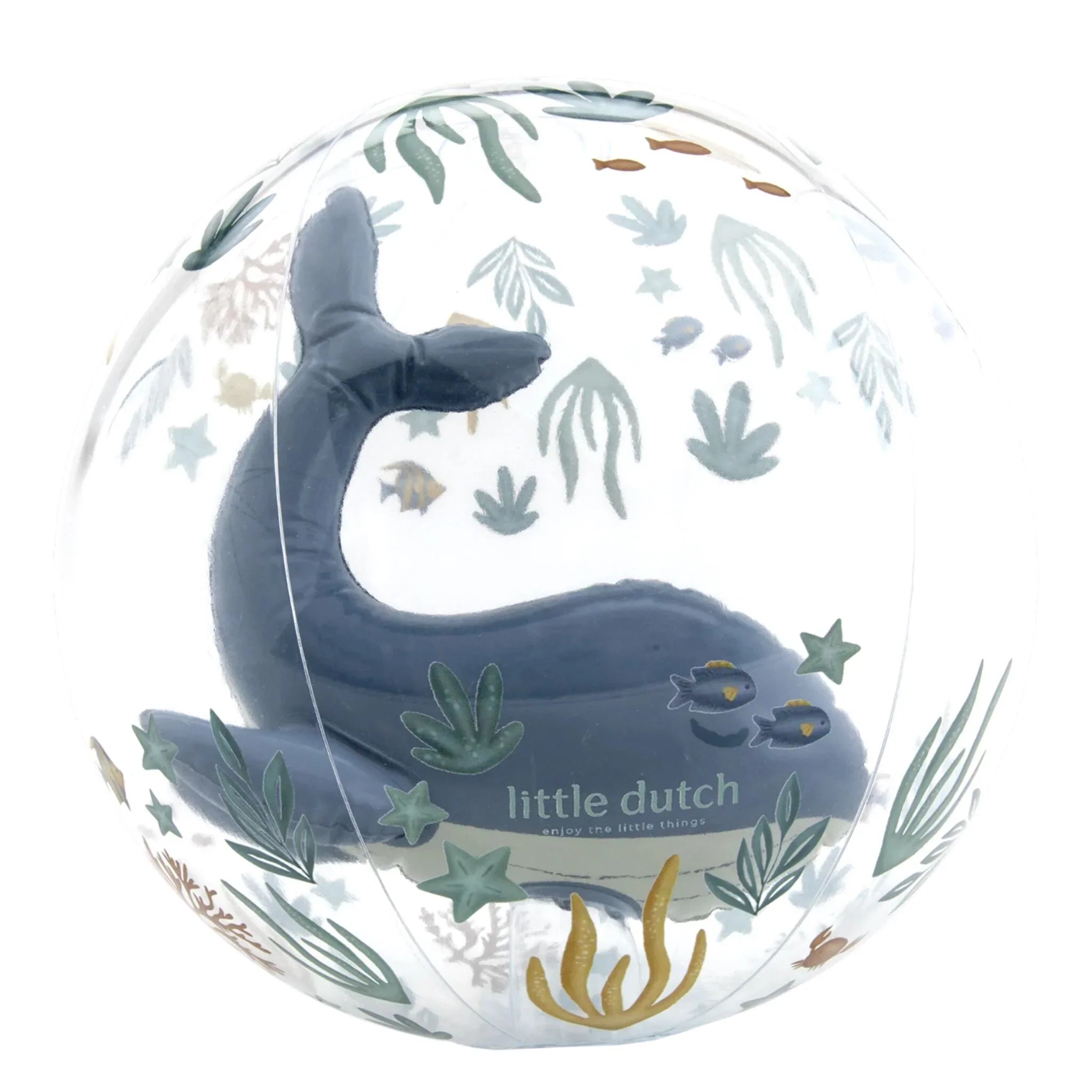Little Dutch Strandbal 3D Walvis | Ocean World