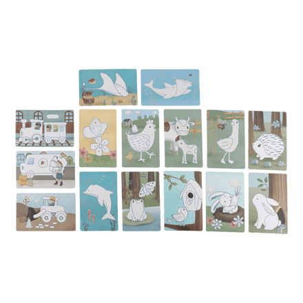 Little Dutch Tekentablet Forest Friends | Blauw