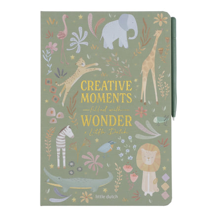 Little Dutch Tekentablet Safari Friends | Groen