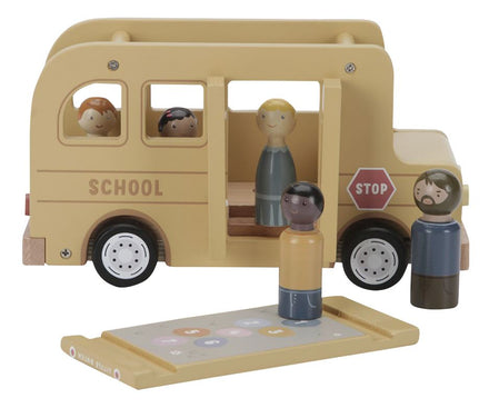 Little Dutch Schoolbus Met Poppetjes