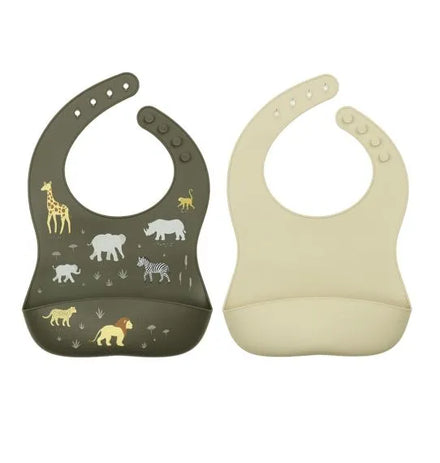 A Little Lovely Company Siliconen Slab Set 2 | Savanna