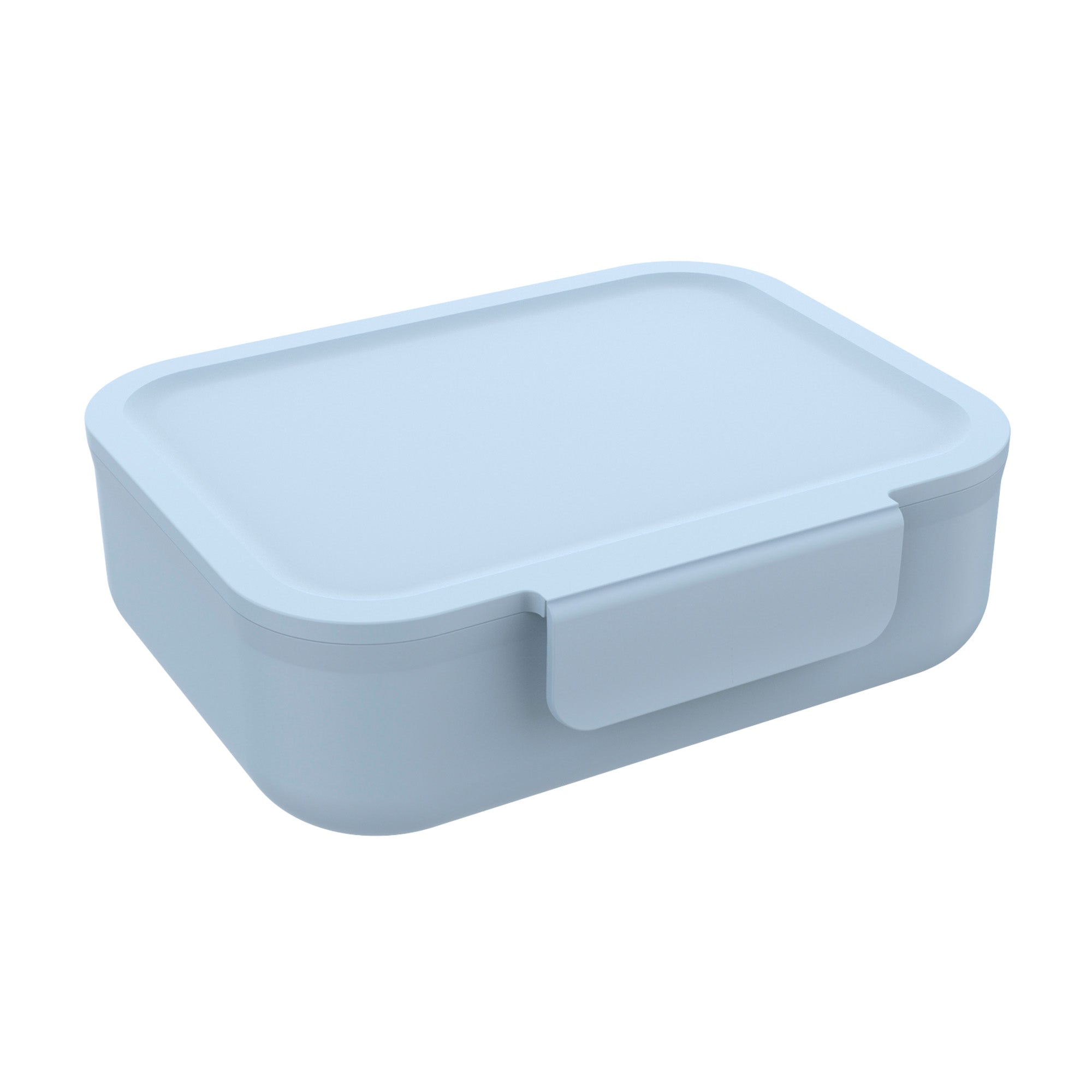 Lunch Buddies brooddoos met clip Nordic Blauw, lekvrije BPA-vrije lunchbox voor kinderen bij De Gele Flamingo