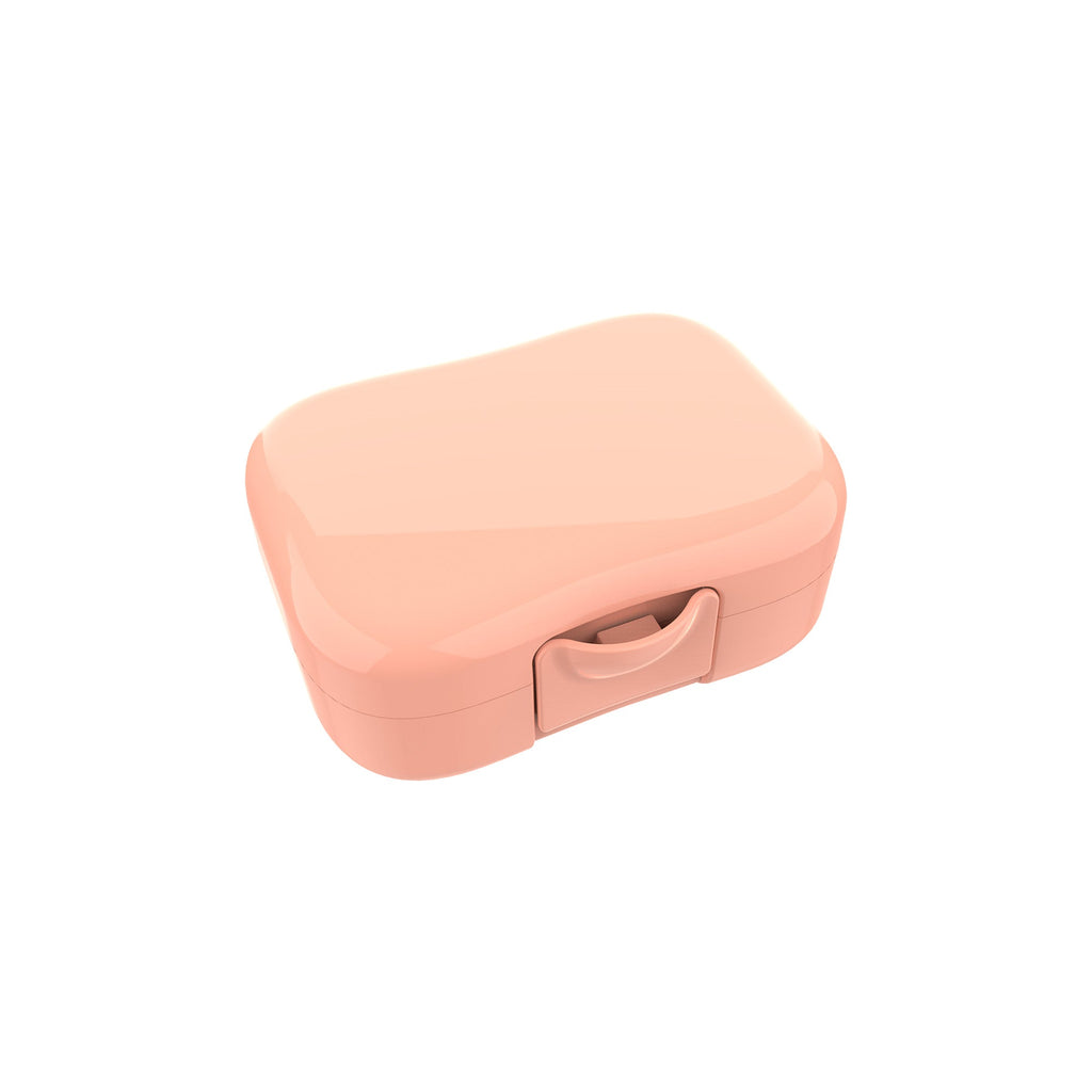 Lunch Buddies Snackdoosje met Clip | Pastel Uni Oranje