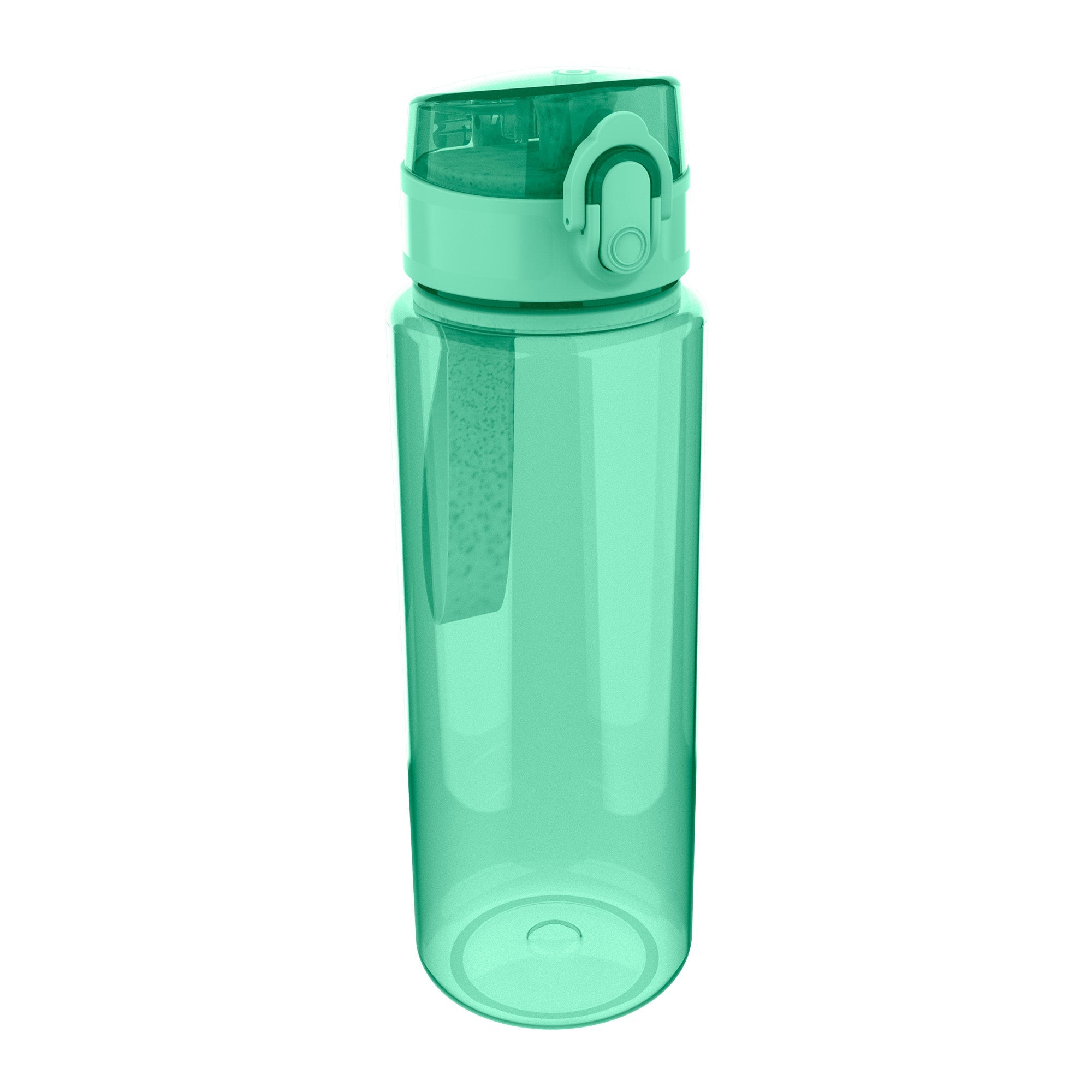 Lunch Buddies waterfles 600 ml Pastel Uni Groen, lekvrije drinkfles voor kinderen bij De Gele Flamingo