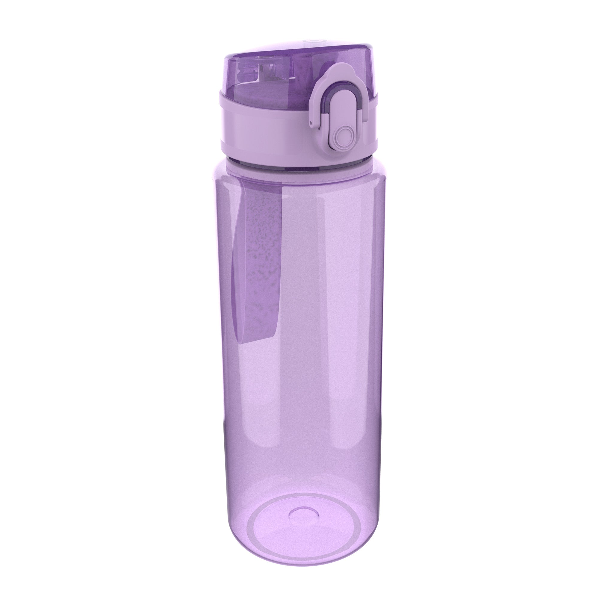 Lunch Buddies waterfles 600 ml Pastel Uni Paars, lekvrije drinkfles voor kinderen bij De Gele Flamingo