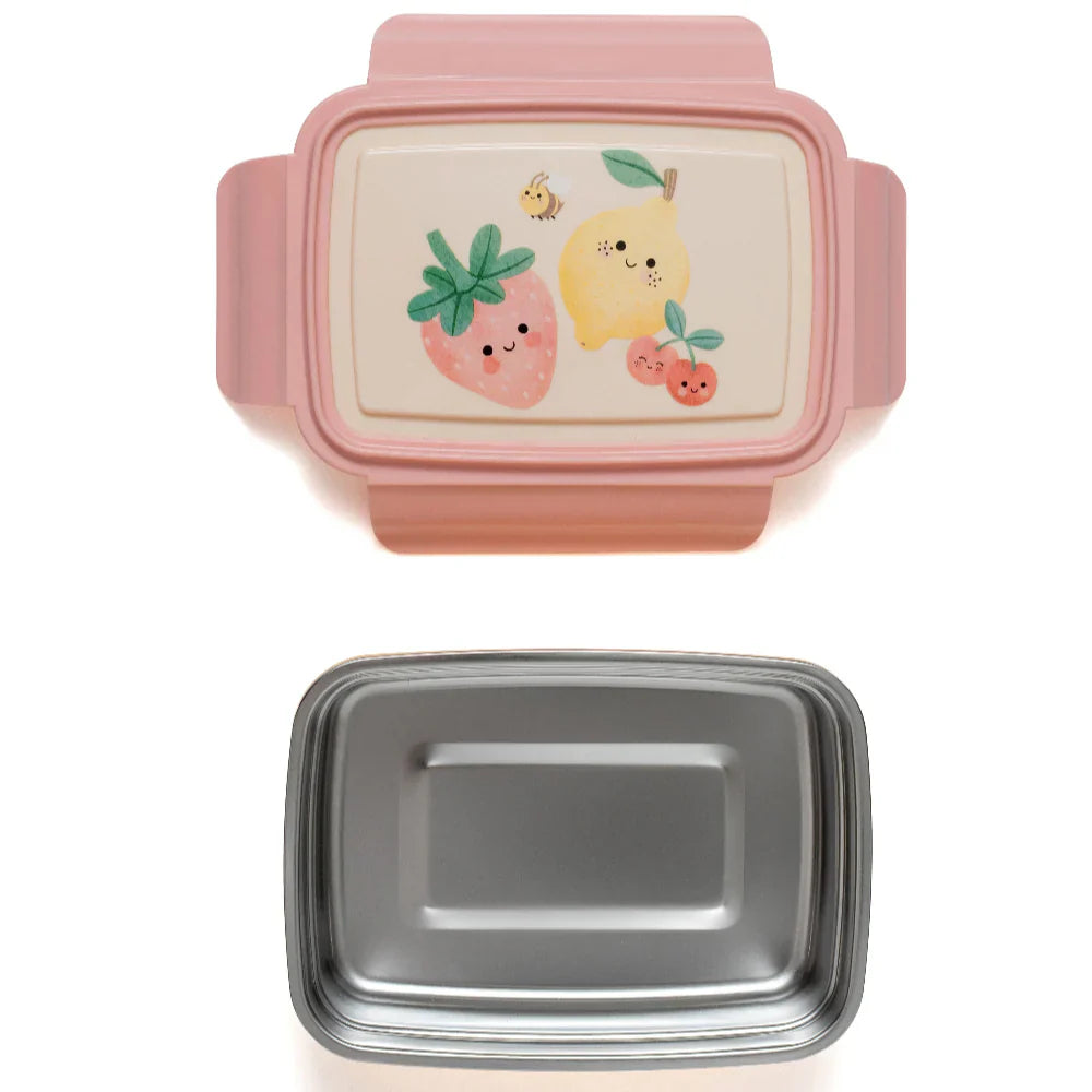 Petit Monkey Handige Lunchbox | Sparkling Fruits