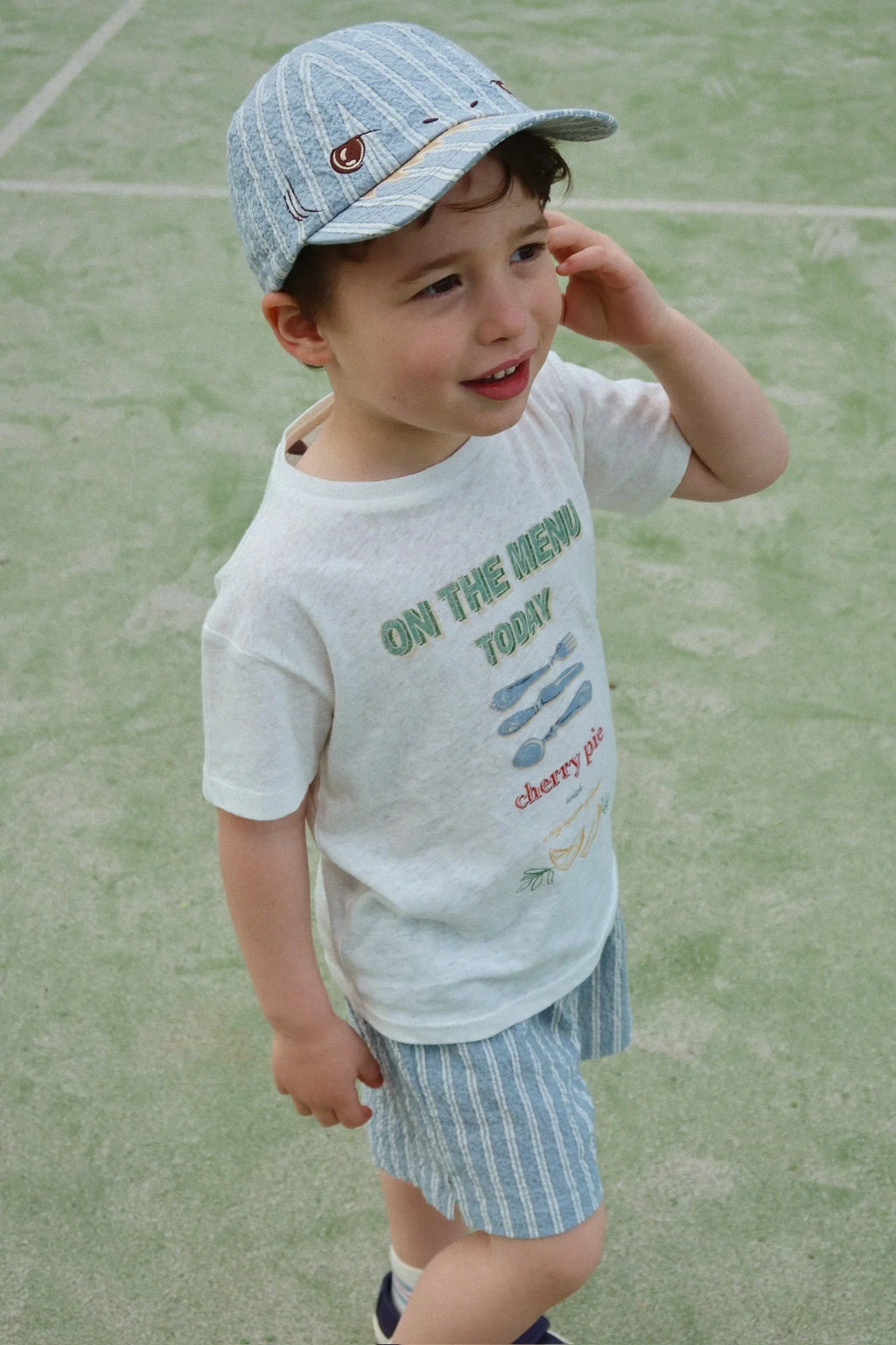 Konges Sløjd Pet Elliot Shark | Trio Blue Stripe