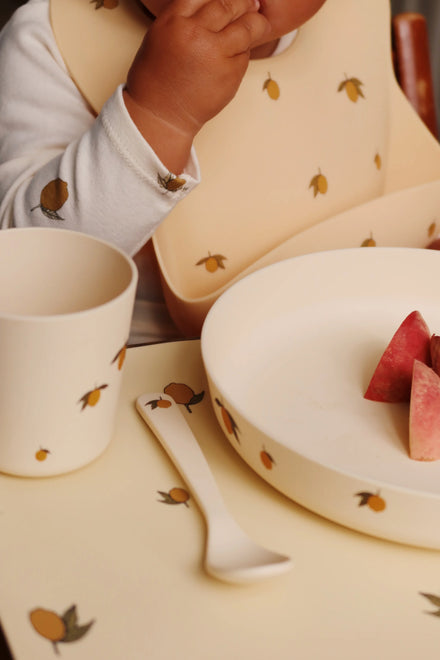 Konges Sløjd Siliconen Slab 2-Pack | Lemon / Almond