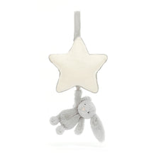 ZZZ Jellycat Knuffel Bashful Silver Bunny Muziek Babyspeeltje