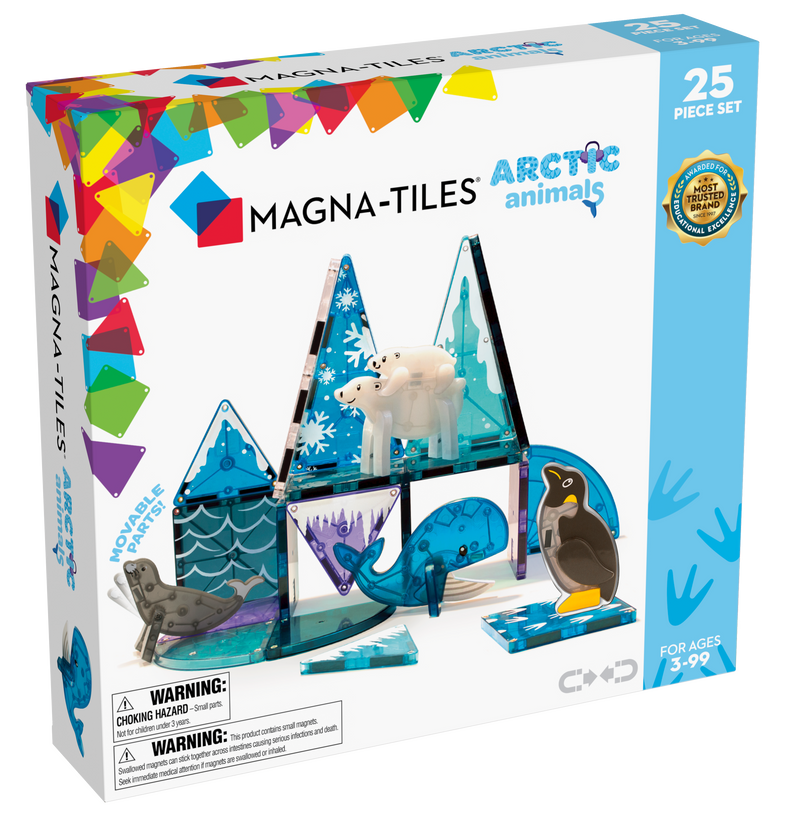 Magna-Tiles Arctic Animals | 25 Stuks