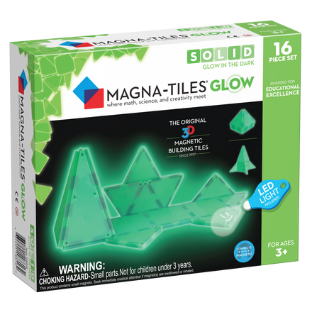 Magna-Tiles Glow In The Dark | 16 Stuks