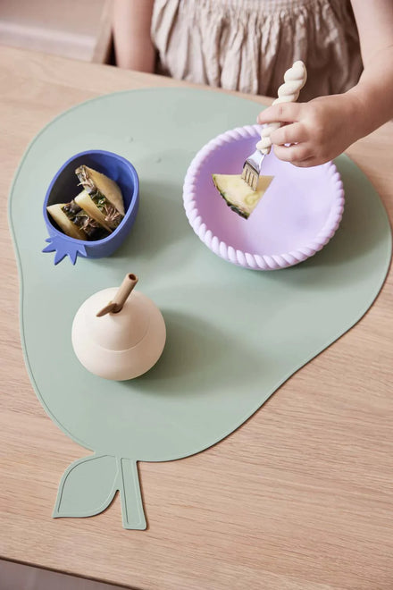 OYOY Living Mellow Bestek Pack 3 | Pale Mint / Choko / Ice Blue