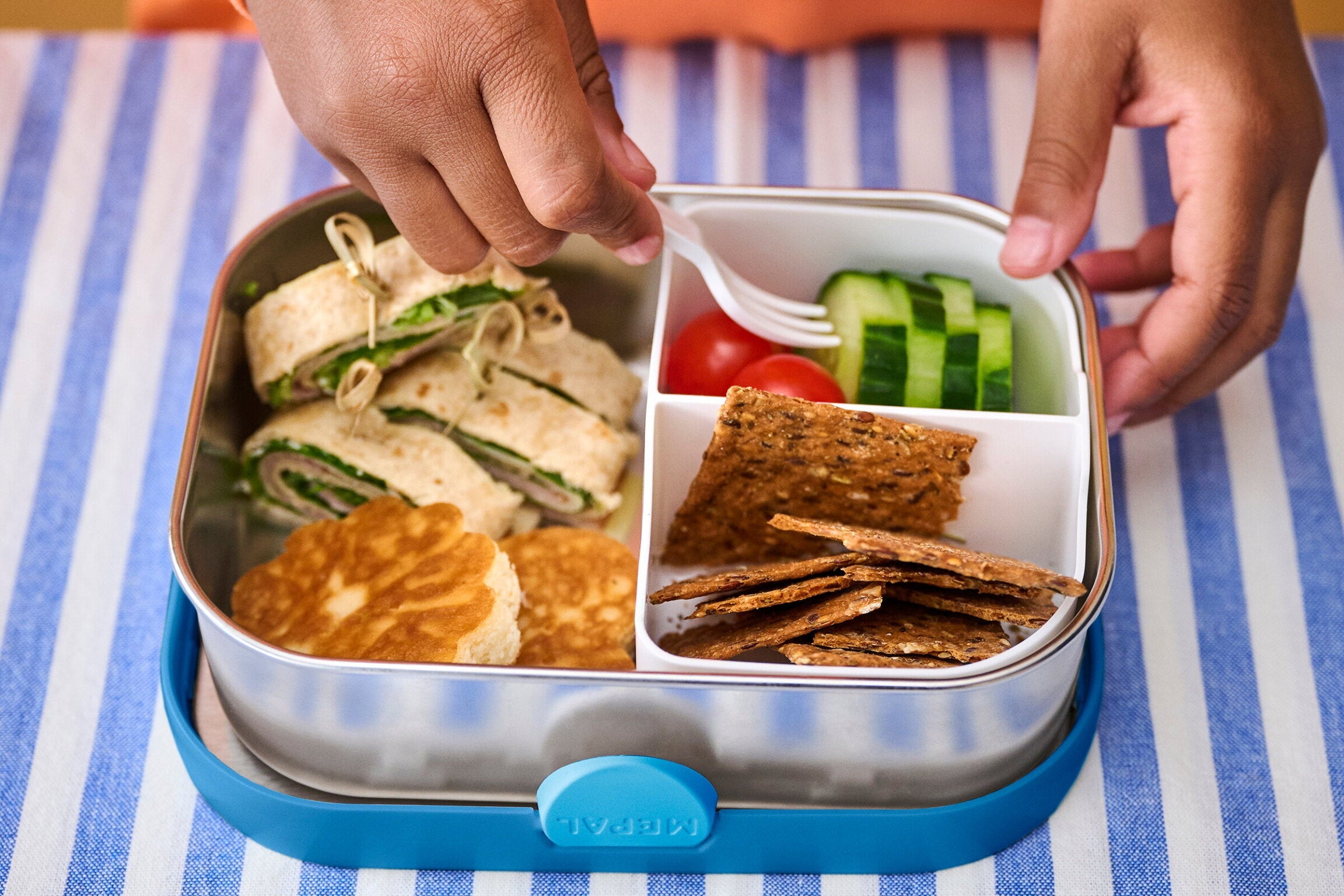 Mepal Little Dutch RVS Bento Lunchbox Campus Met Vakjes | Fairy Wonders
