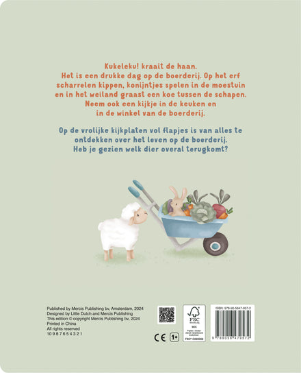 Little Dutch Mijn Flapjesboek | Boerderij