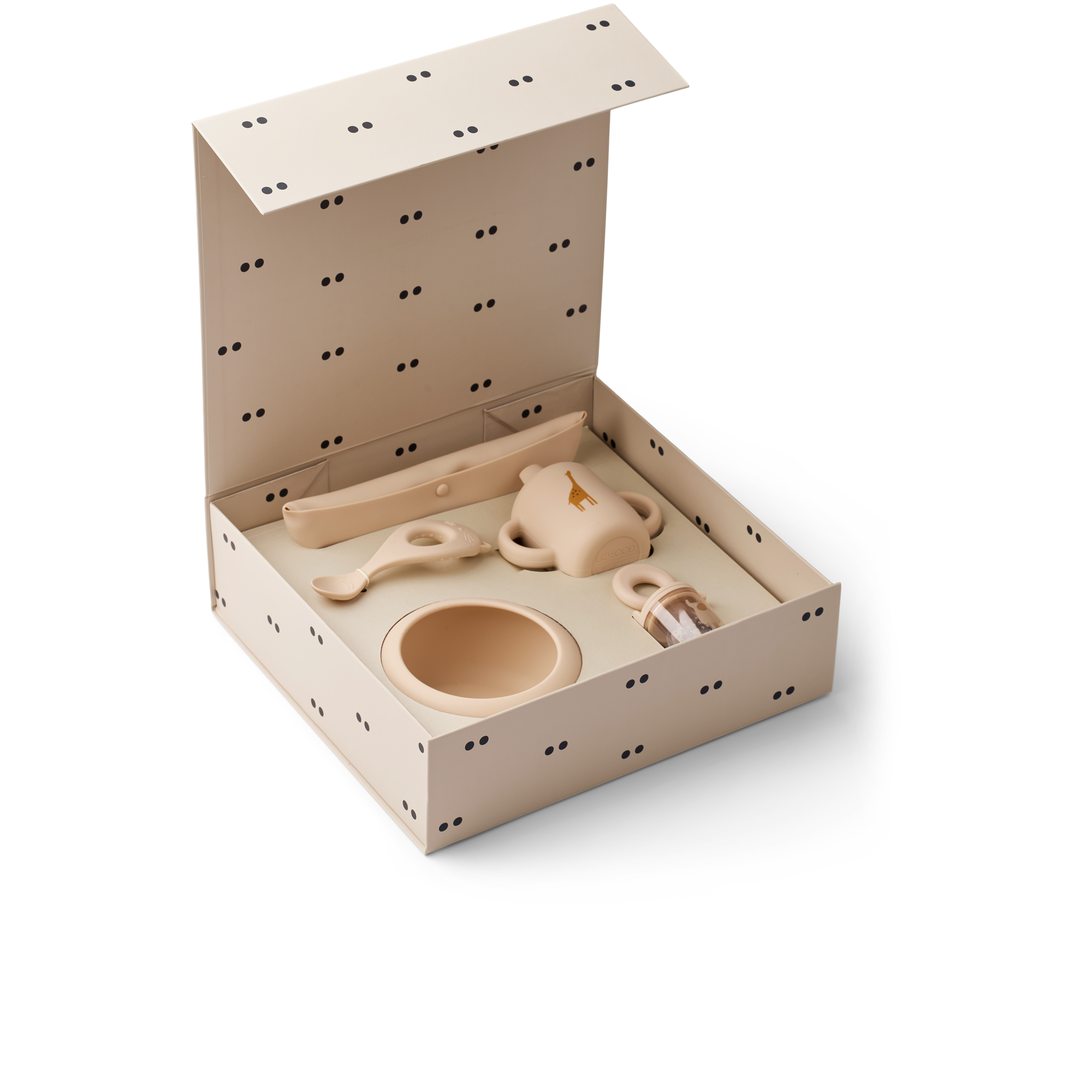 Liewood Mileah Baby Eetset | Apple Blossom