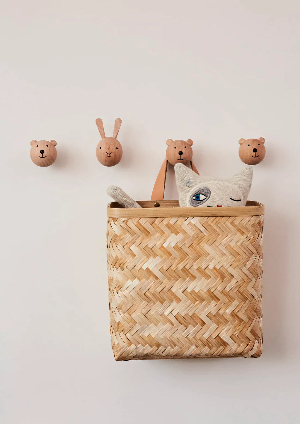 OYOY Living Mini Wandhaakje | Bear Nature