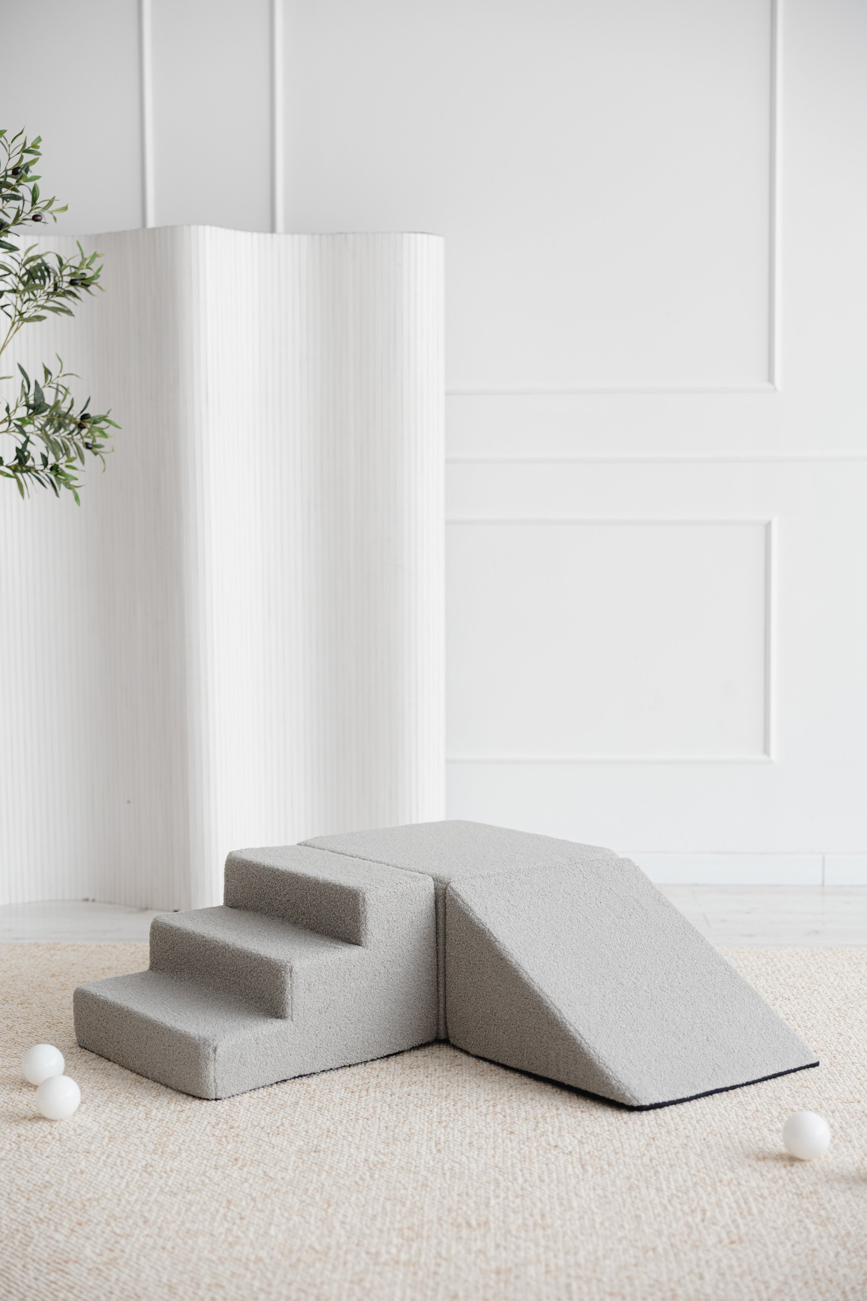 Moje Playset Bouclé Elementen 3st | Grijs