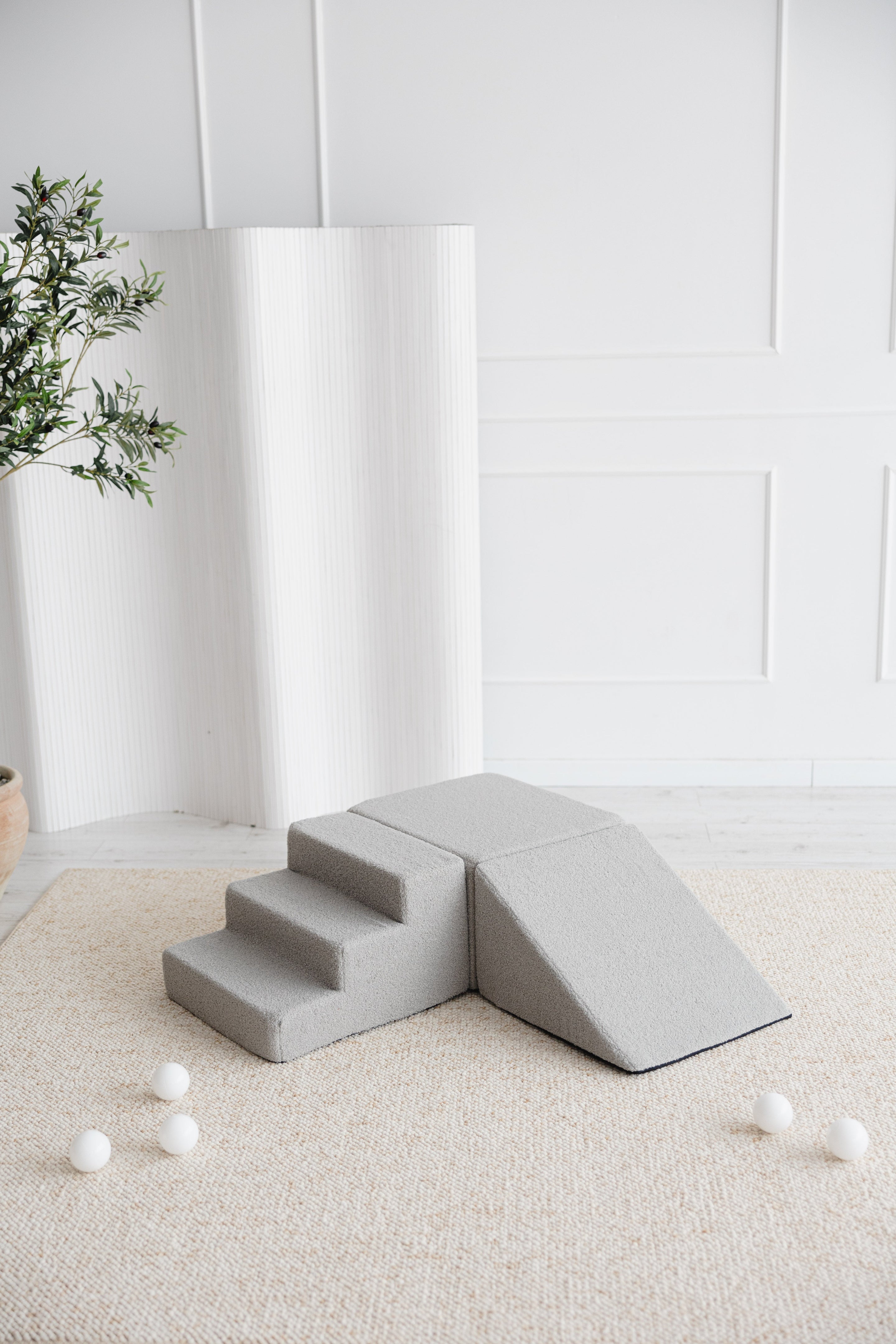 Moje Playset Bouclé Elementen 3st | Grijs