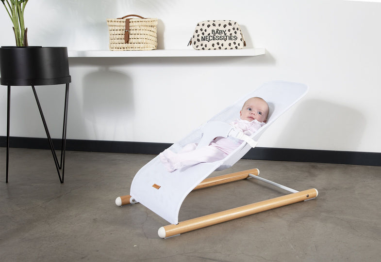 Childhome wipstoeltje relax Evolux Natural Wit  *