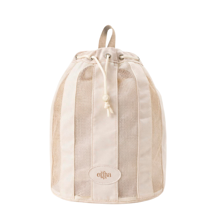 Mrs. Ertha Beach Net Rugzak | Vanilla