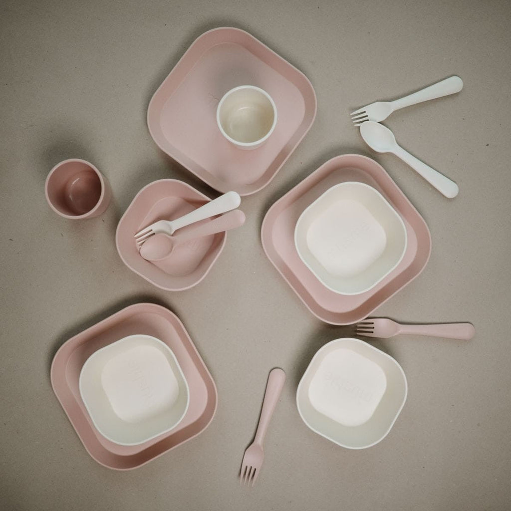Mushie Bestek Vork & Lepel | Ivory