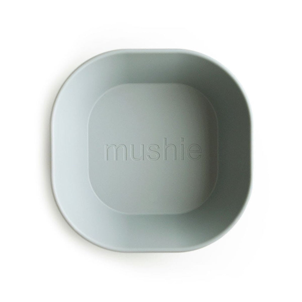 Mushie Kom Vierkant Set 2 | Sage