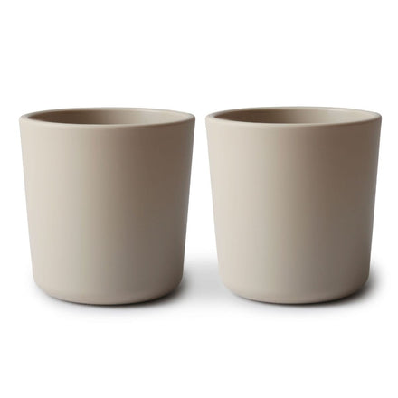Mushie Drinkbeker Set 2 | Vanilla