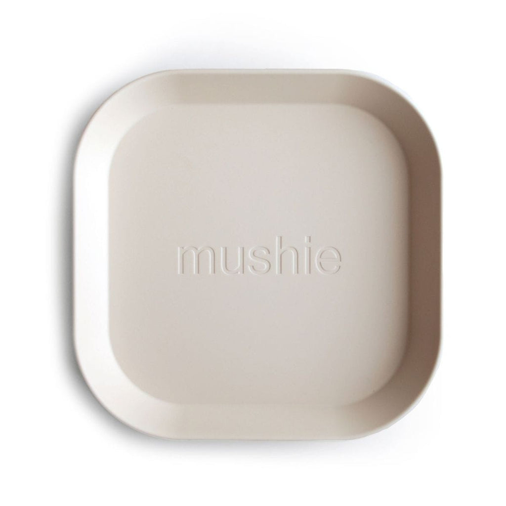 Mushie Bord Vierkant Set 2 | Ivory