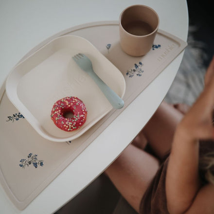 Mushie Bord Vierkant Set 2 | Ivory