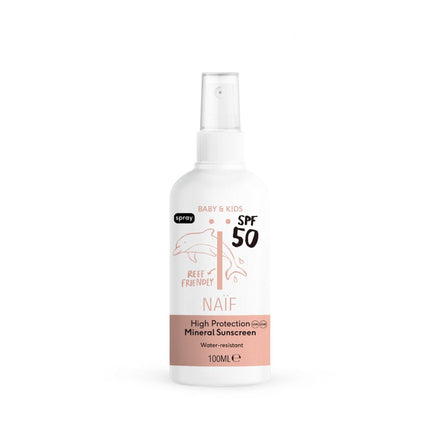 Naïf Zonnebrand Spray Voor Baby & Kids SPF50 | 100ml