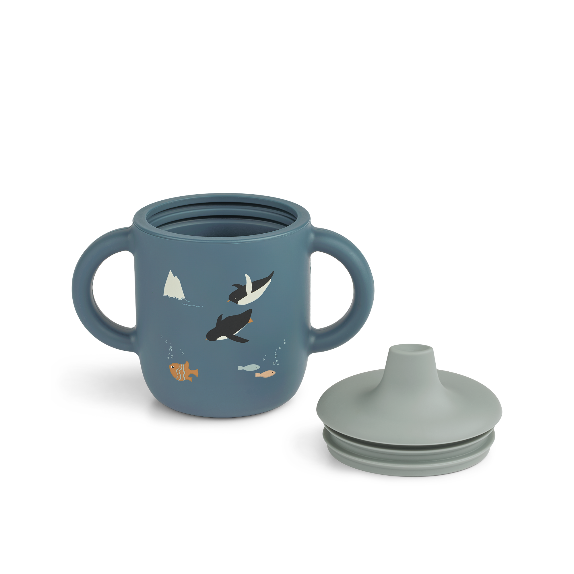 Liewood Neil Sippy Cup | Arctic Sea / Ocean View
