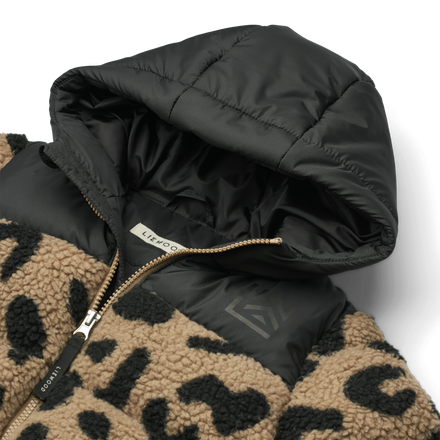Liewood Niko Pile Jacket | Mega Leo / Oat Mix