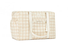 Nobodinoz OPERA Luiertas waterproof 100% organisch katoen | Ivory Checks