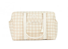 Nobodinoz OPERA Luiertas waterproof 100% organisch katoen | Ivory Checks