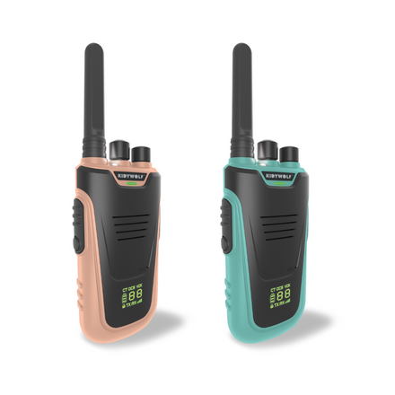 Kidywolf Kidytalk Walkie Talkie | Nude-Cyan