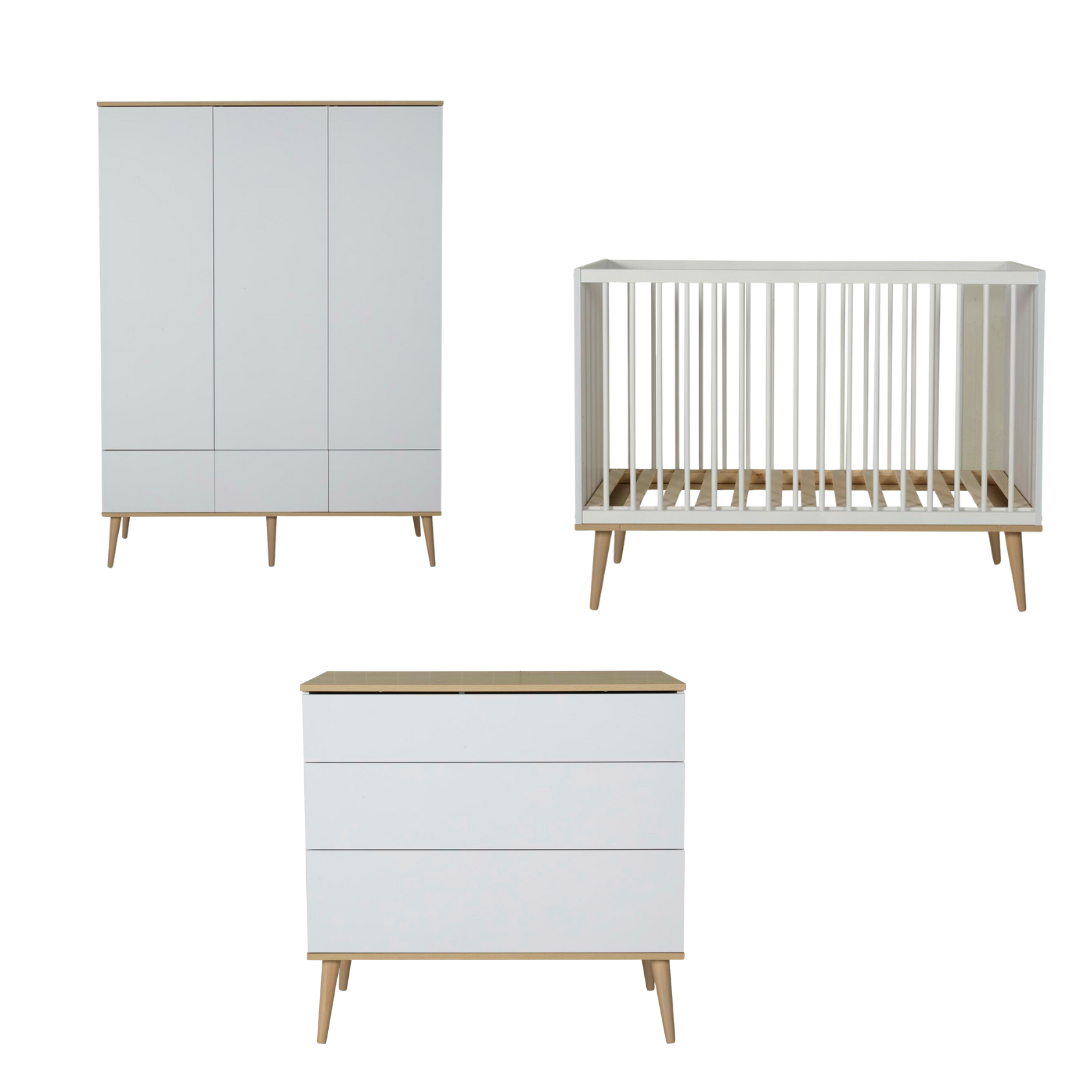 Quax Babykamer Flow White & Oak | Originele prijs €2204