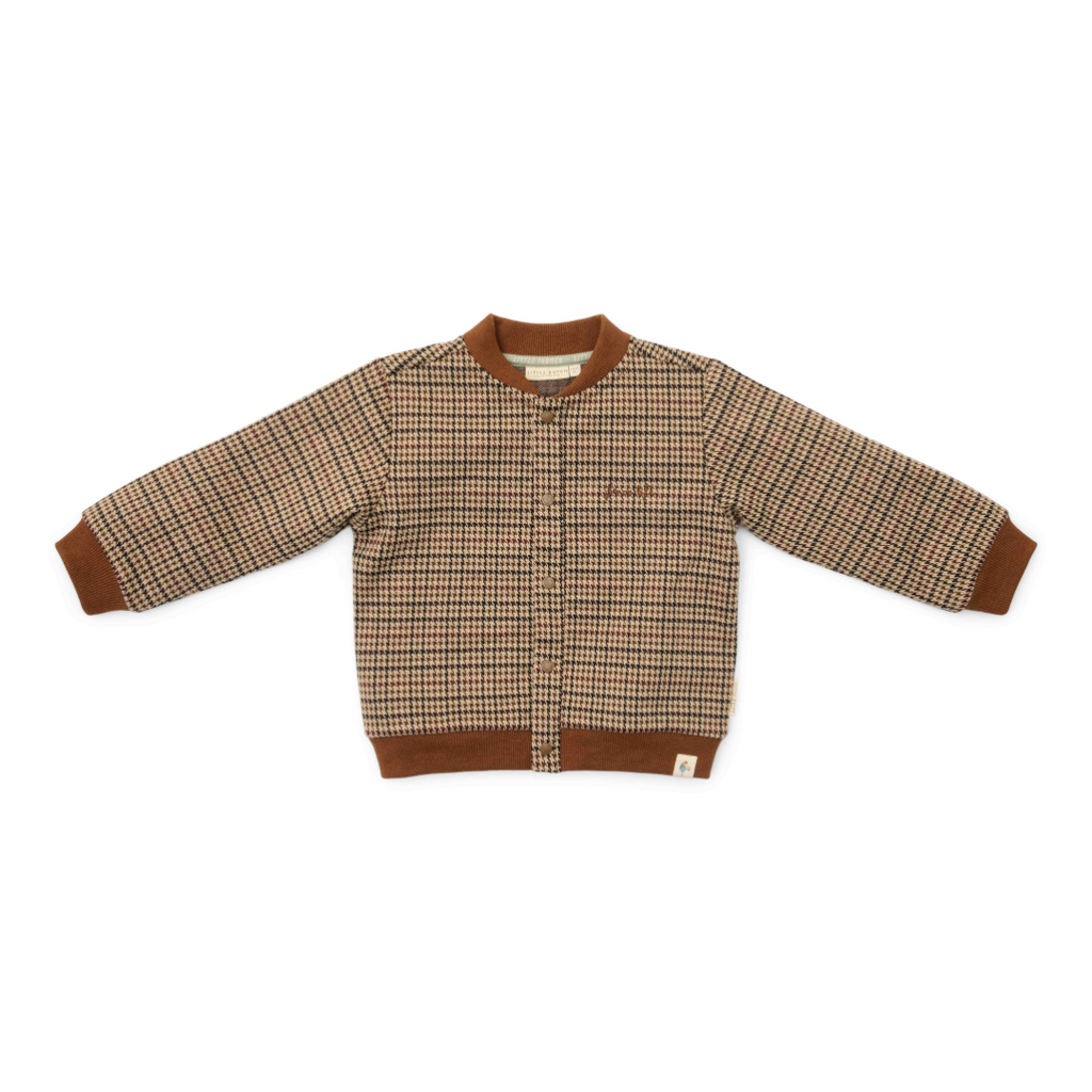 Little Dutch Kleuter Winter Vest Green Check |