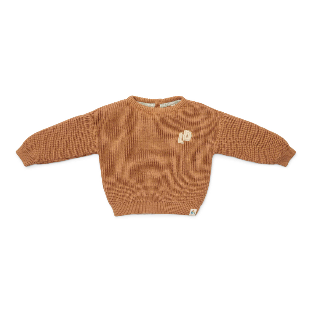 Little Dutch Kleuter Winter Gebreide Trui Brown | Bruin