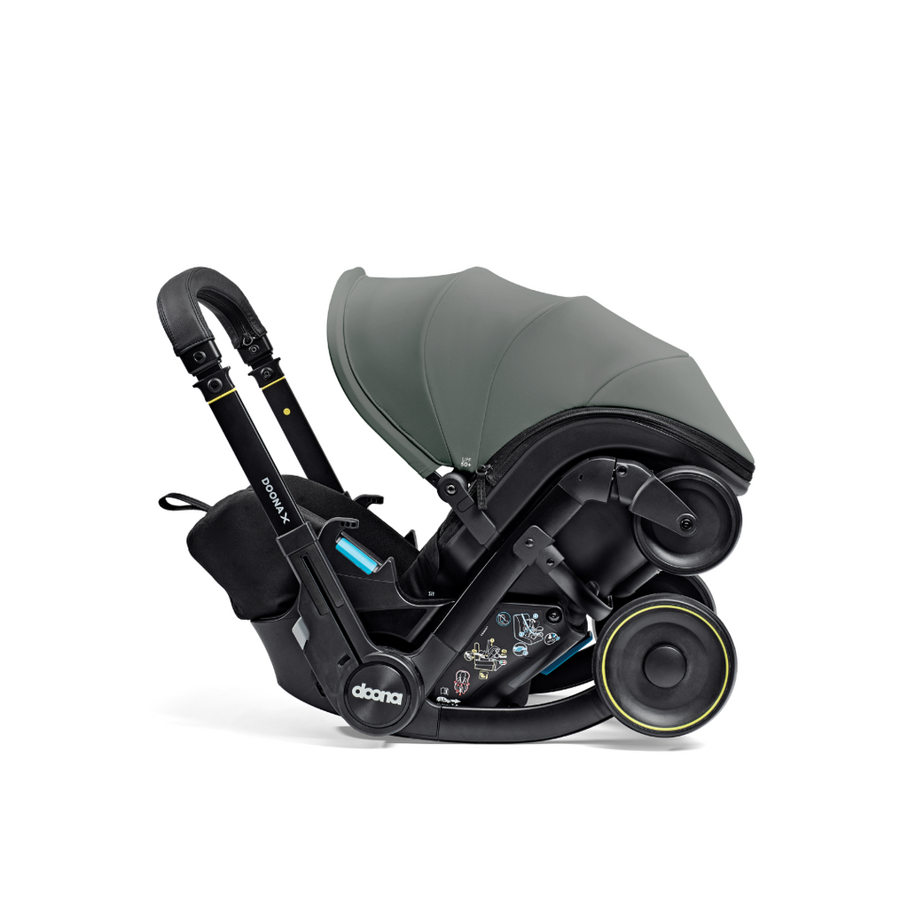 Doona X Infant Autostoel (omvormbaar tot buggy) Groep 0+ | Slate Green