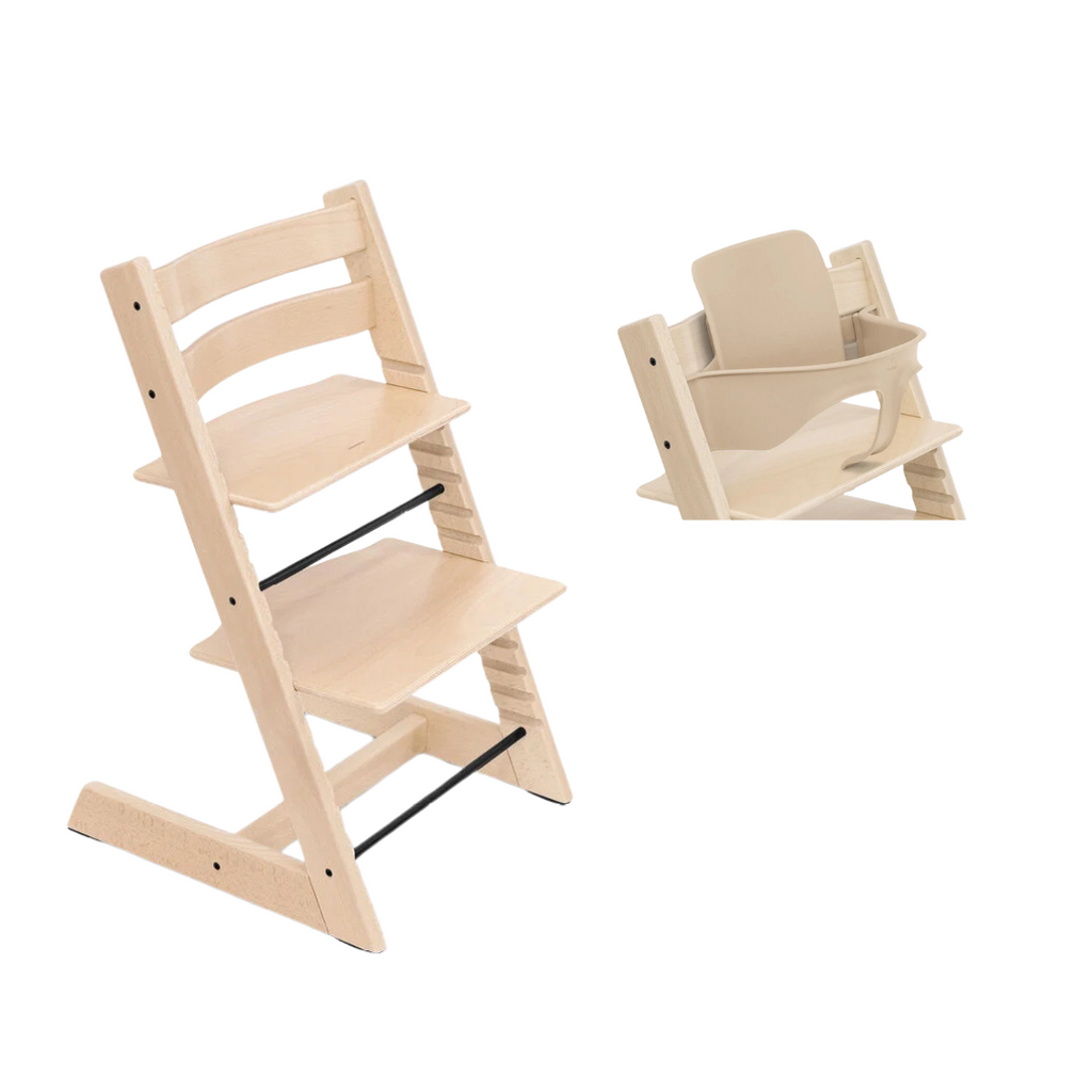 Stokke® Tripp Trapp® Bundle Stoel + Babyset | Natural