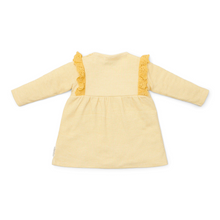 Little Dutch Newborn Noos Little Farm Jurkje Lange Mouw | Warm Yellow Check