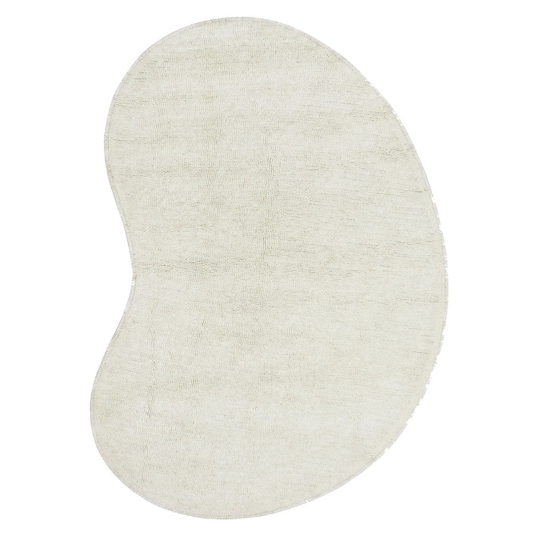 Lorena Canals Machinewasbaar Tapijt Rug | Silhouette Natural