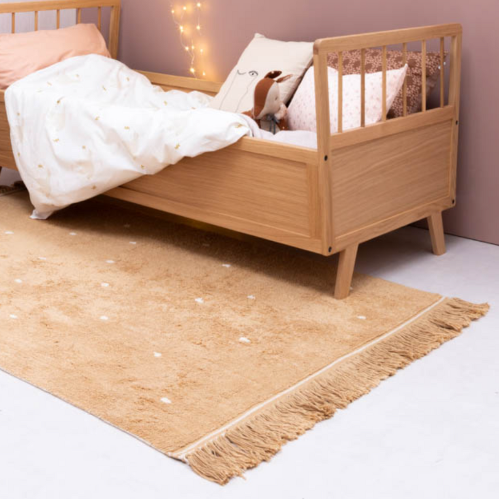 Tapis Petit Tapijt 170x120cm | Emily Dot Warm Beige