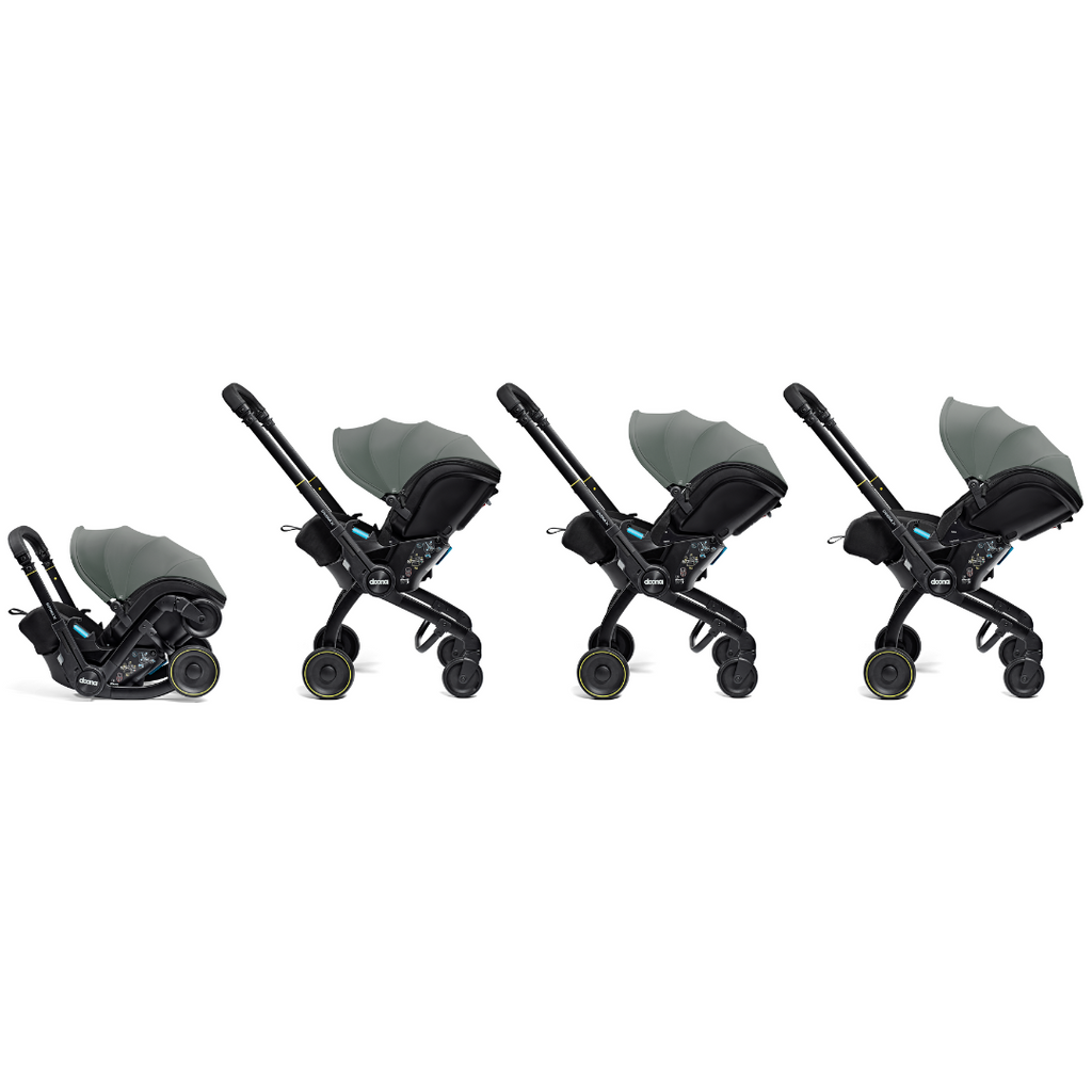 Doona X Infant Autostoel (omvormbaar tot buggy) Groep 0+ | Slate Green