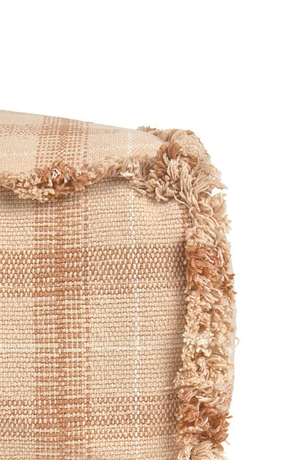 Lorena Canals Pouffe | Tartan Rose